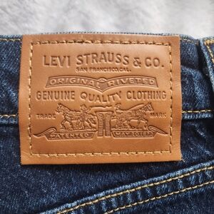 Levi's High Rise Blue Denim Jeans Iconic Style